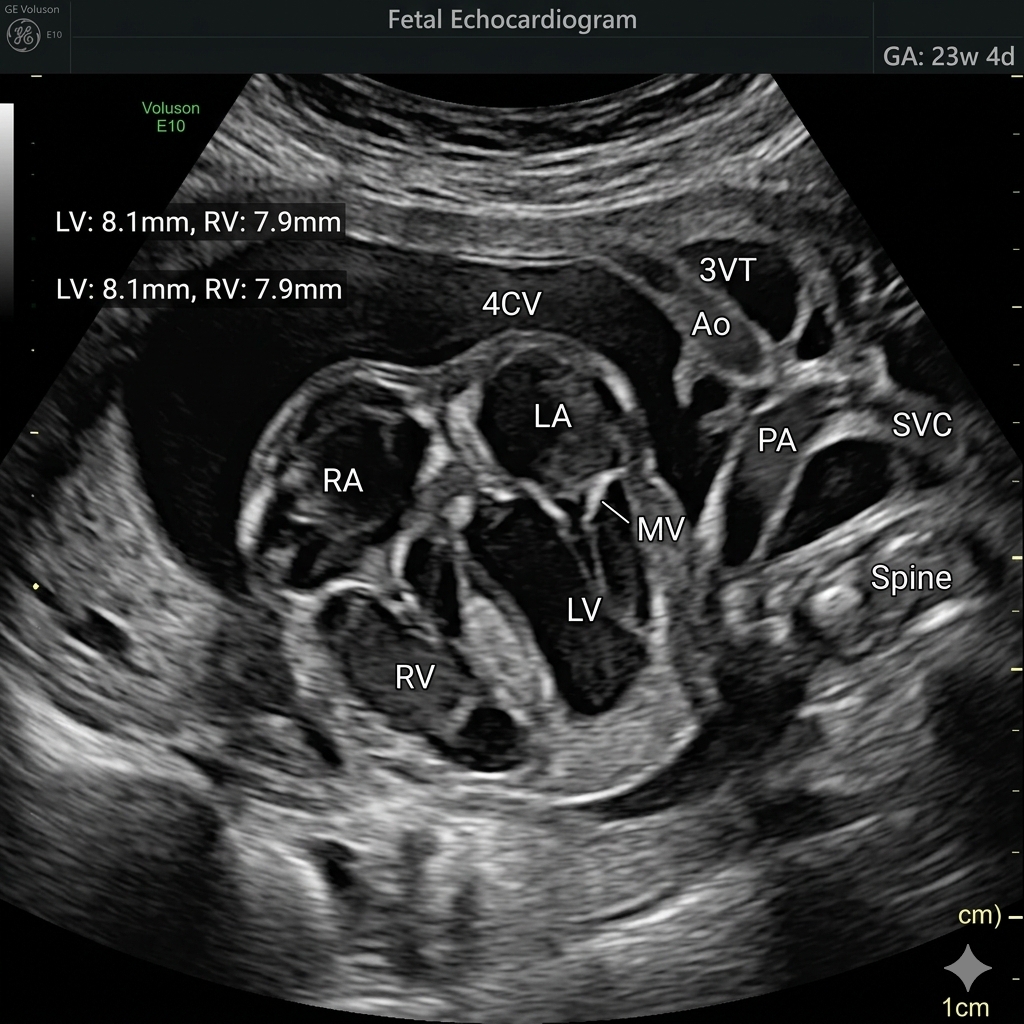USG Fetal Echocardiography